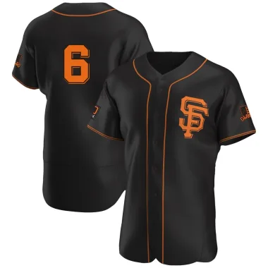Daniel Susac Men's Authentic San Francisco Giants Black Alternate Jersey