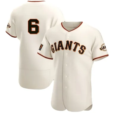 Daniel Susac Men's Authentic San Francisco Giants Cream Home Jersey