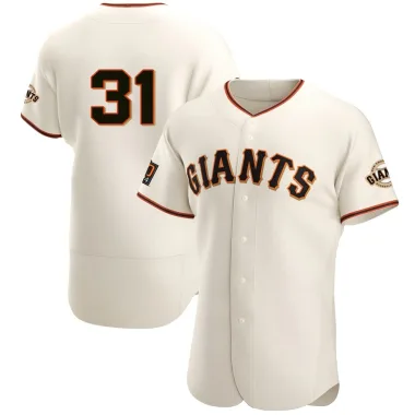 Sam Hentges Men's Authentic San Francisco Giants Cream Home Jersey