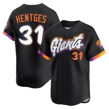 Sam Hentges Youth Limited San Francisco Giants Anthracite 2025 City Connect Jersey
