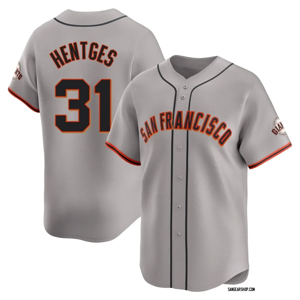 Sam Hentges Youth Limited San Francisco Giants Gray Away Jersey